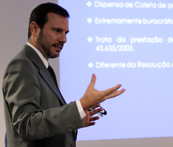 O assessor jurídico do Instituto BioAtlântica, Lúcio Moacir Gonçalves (Foto: Thiago Rios Gomes)